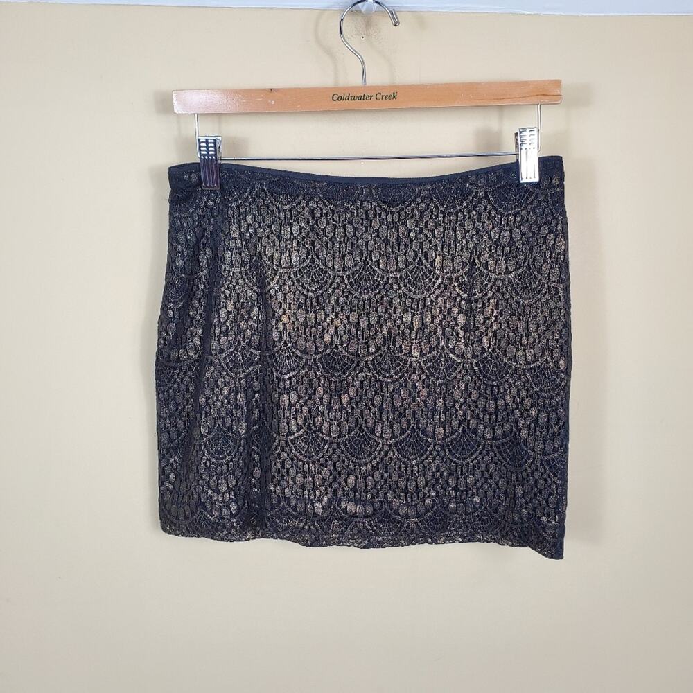 4/$25 Express Lace Overlay Mini skirt